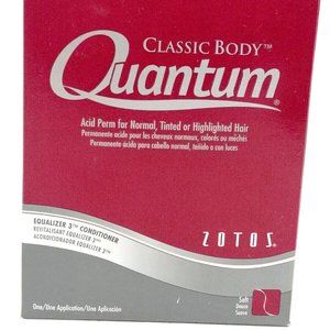 Zotos Classic Body Quantum Acid Perm Normal Hair Equalizer 3 Conditioner Box Kit